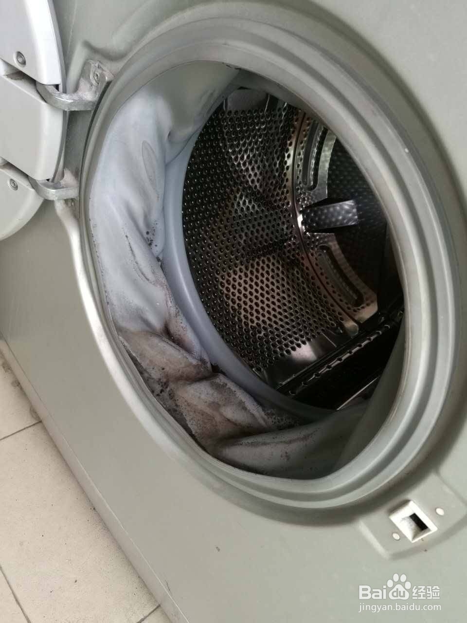 西门子洗衣机橡皮圏发黑怎么办