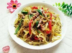 榨菜肉丝的做法