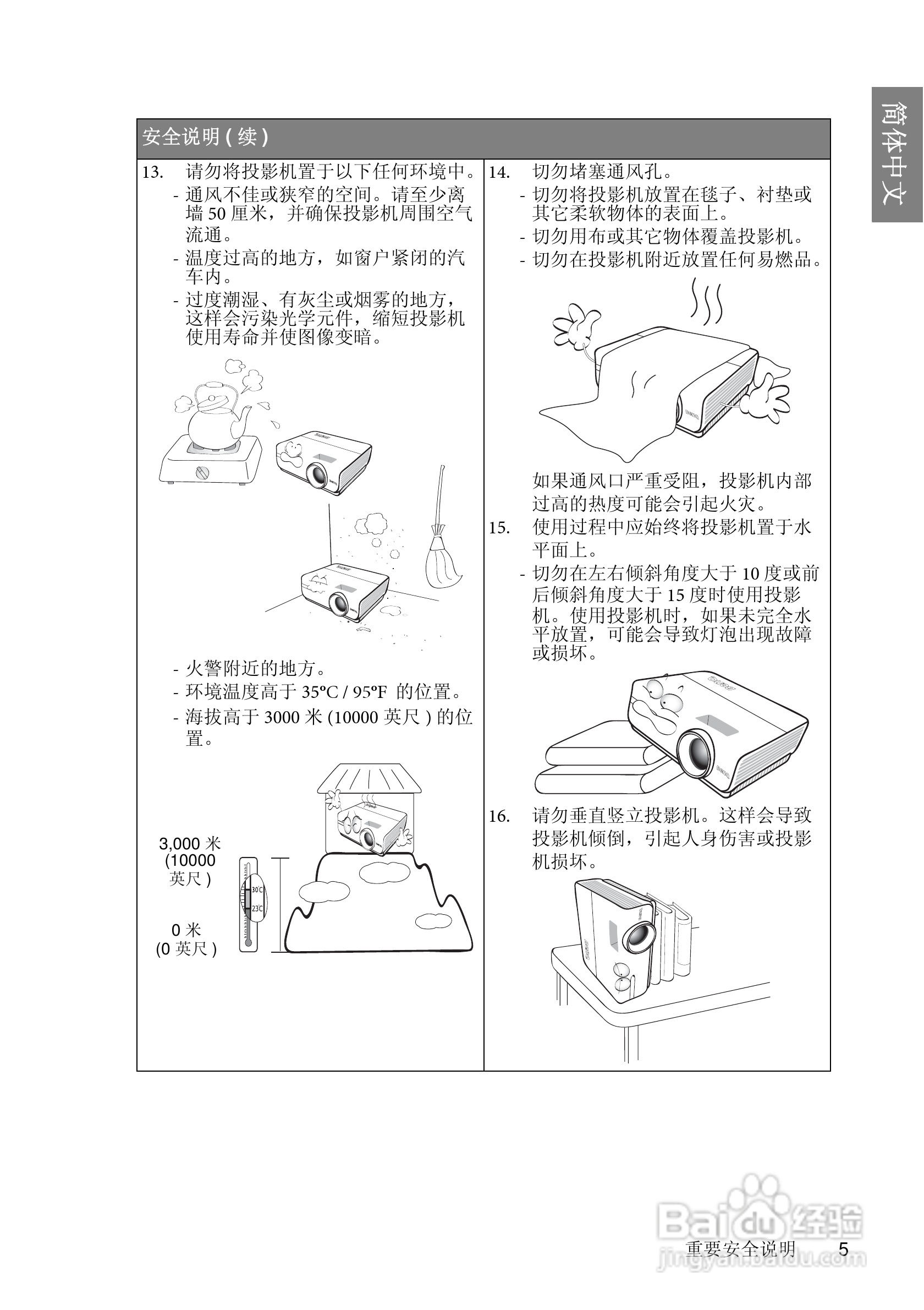 明基BenQ MP670型投影机说明书:[1]