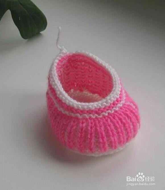编织婴儿运动鞋教程