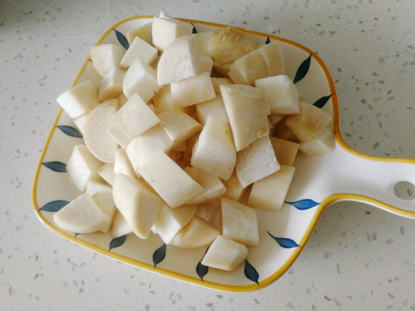 黑椒杏鲍菇牛肉粒