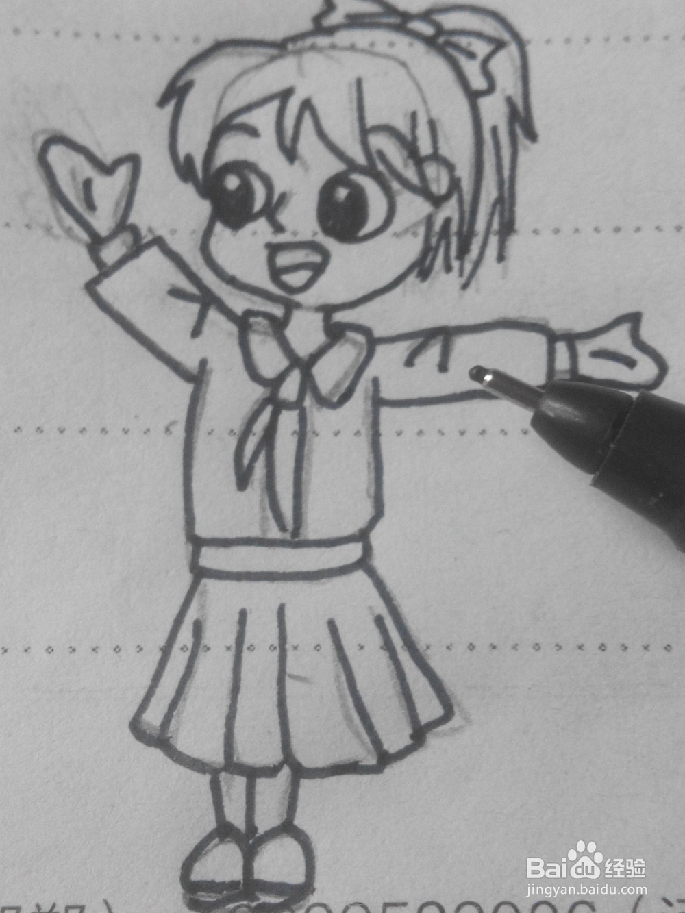 简笔画动漫人物三十三