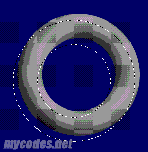 Firework制作立体感的圆环