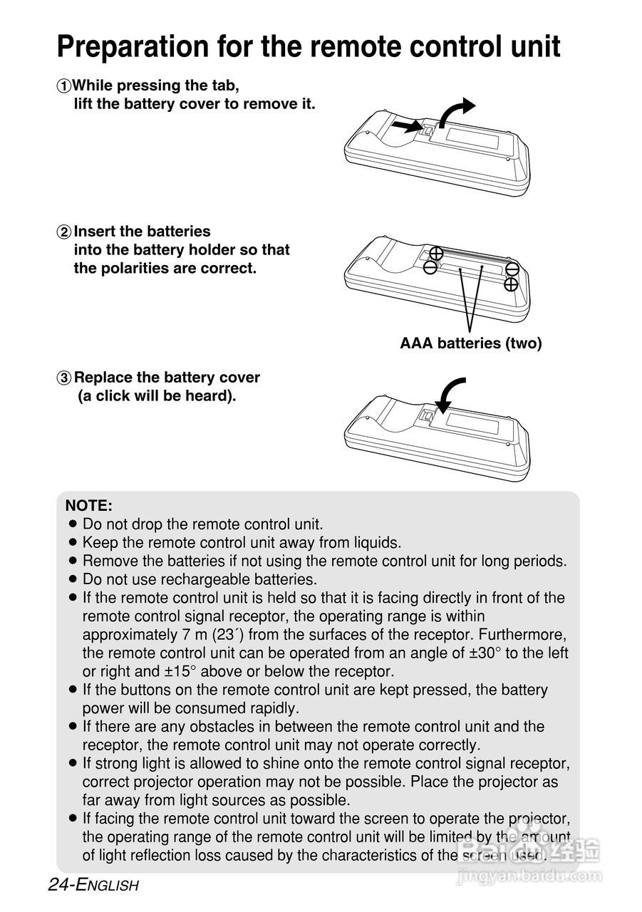 松下PT-LB55NTE投影机使用说明书:[3]