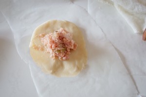 榨菜鲜肉月饼的做法