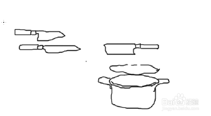 用photoshop画厨房用具