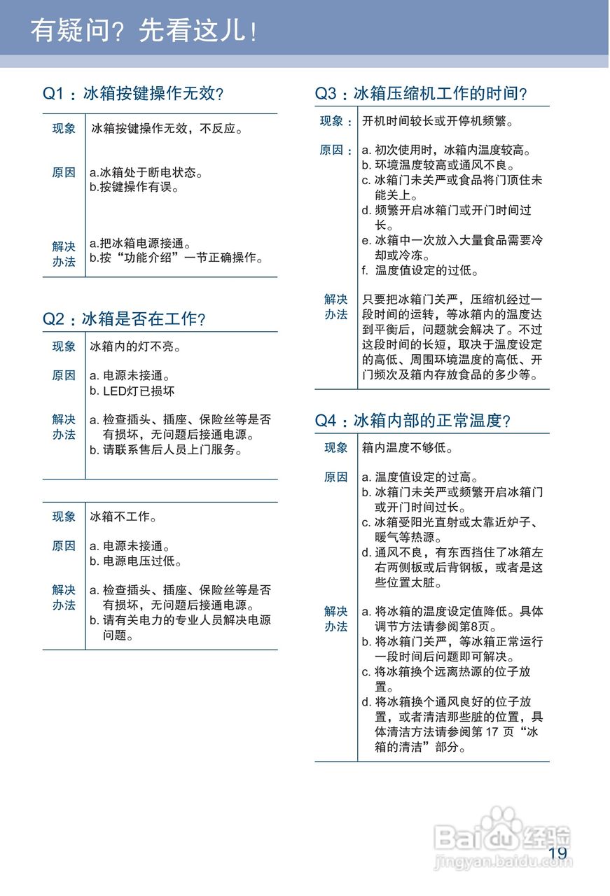 卡萨帝BCD-346WSCA电冰箱使用说明书:[3]
