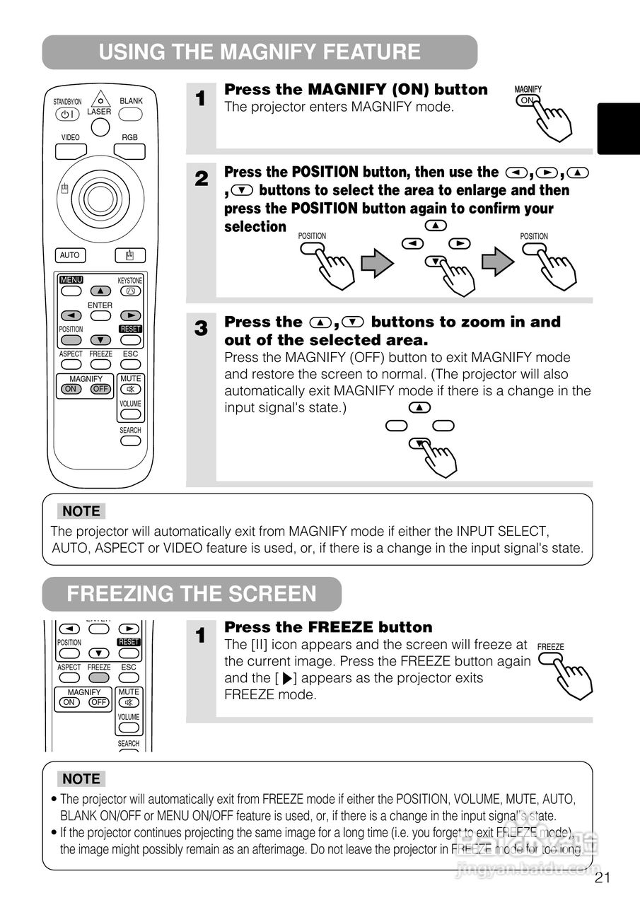 日立 CP-X385W投影机说明书:[3]