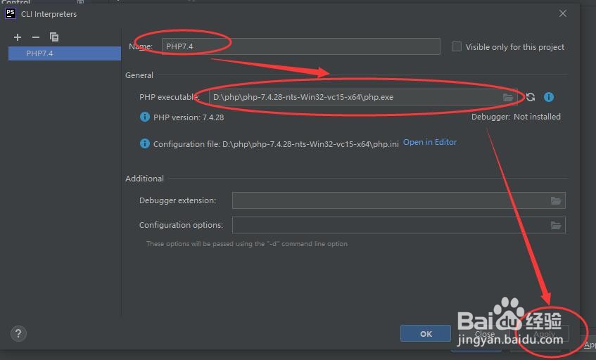 PhpStorm2021增加php代码的控制台运行调试功能