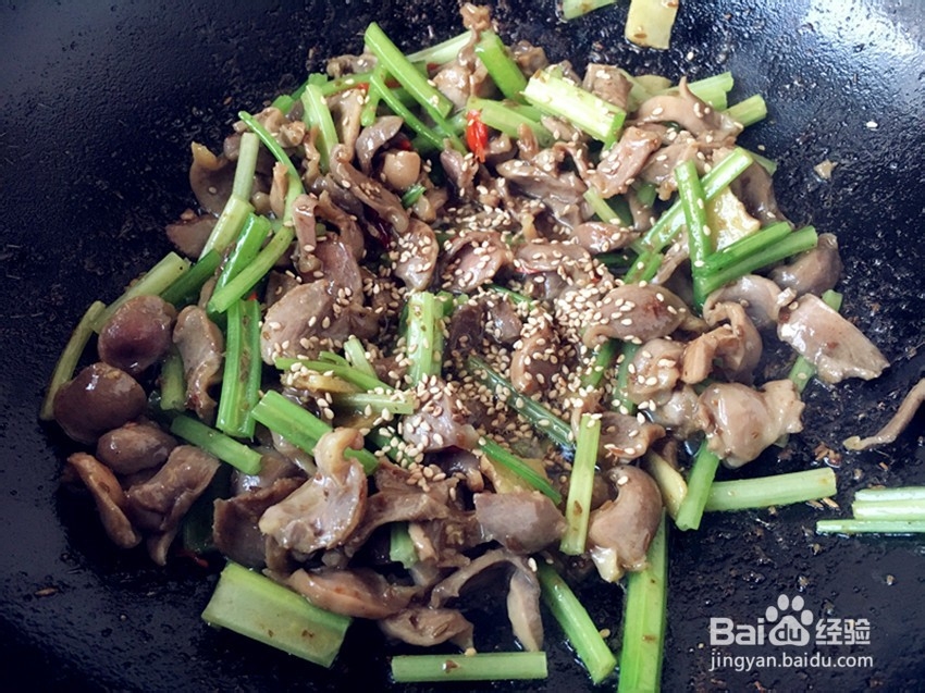 孜然鸡胗怎么做