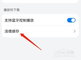 在哪里可以清理手机音乐播放器的缓存?