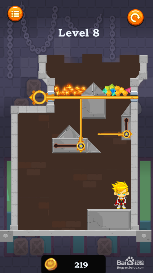 Pins Hero Rescue的Level 8如何通关?
