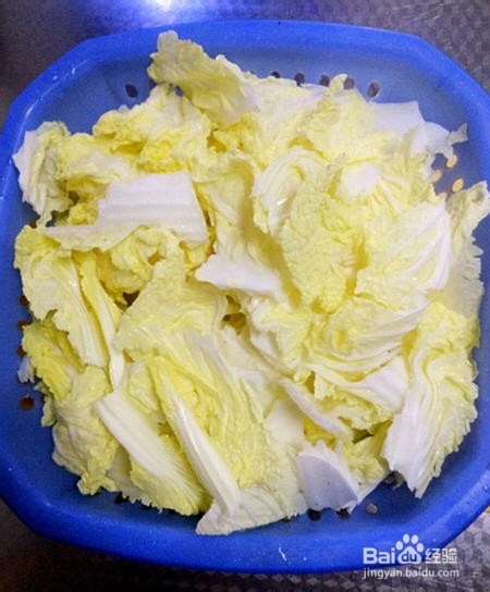 大白菜炒五花肉