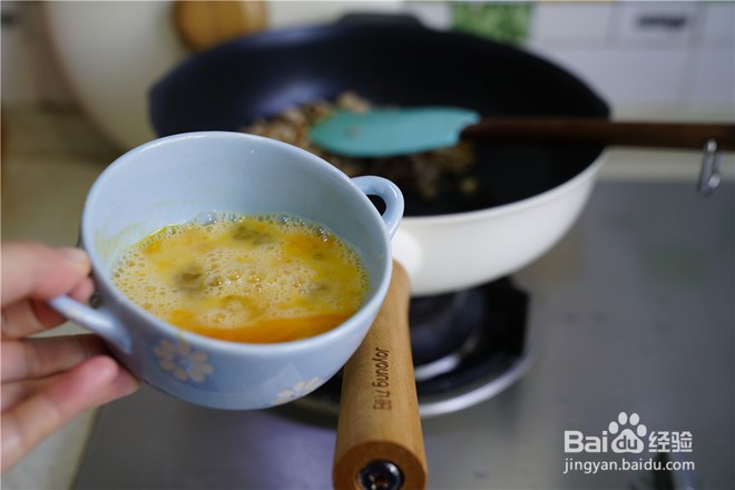 肉末鸡蛋卡通意面