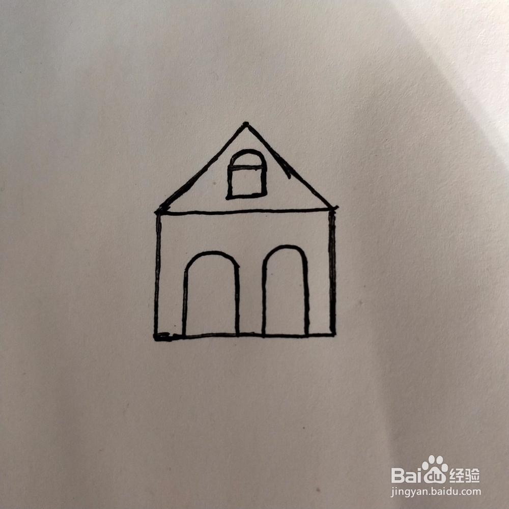 宝宝启蒙画：图形世界里的小房子