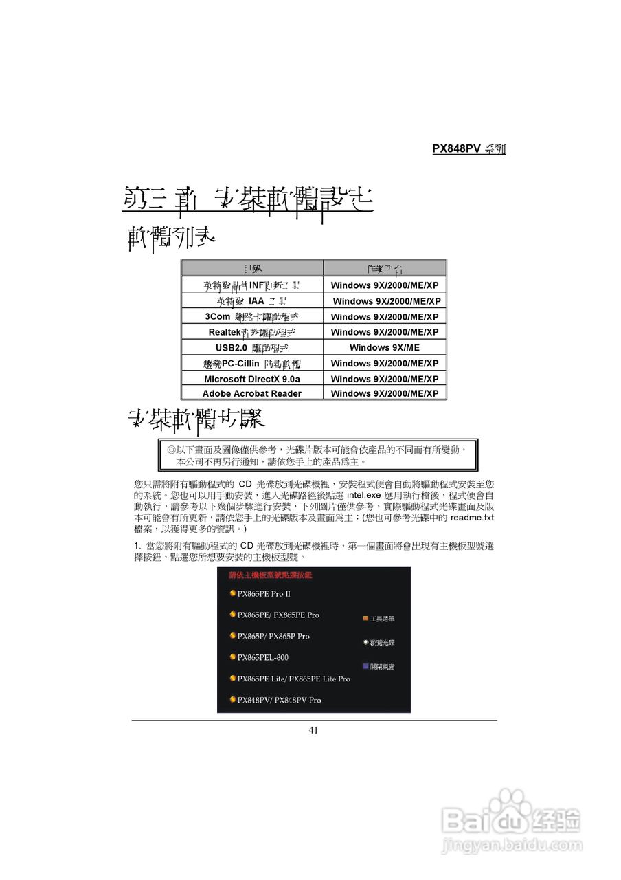 青云 PX848PV主板说明书:[5]