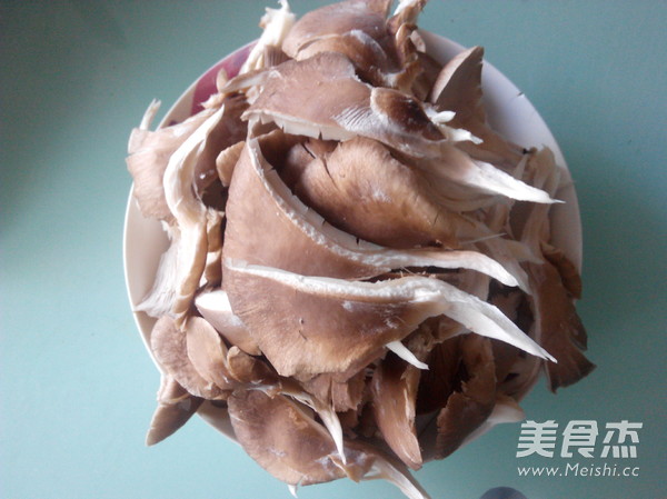 干炸平菇的做法