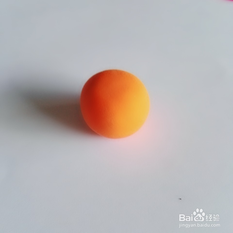 超轻粘士-----南瓜灯教程