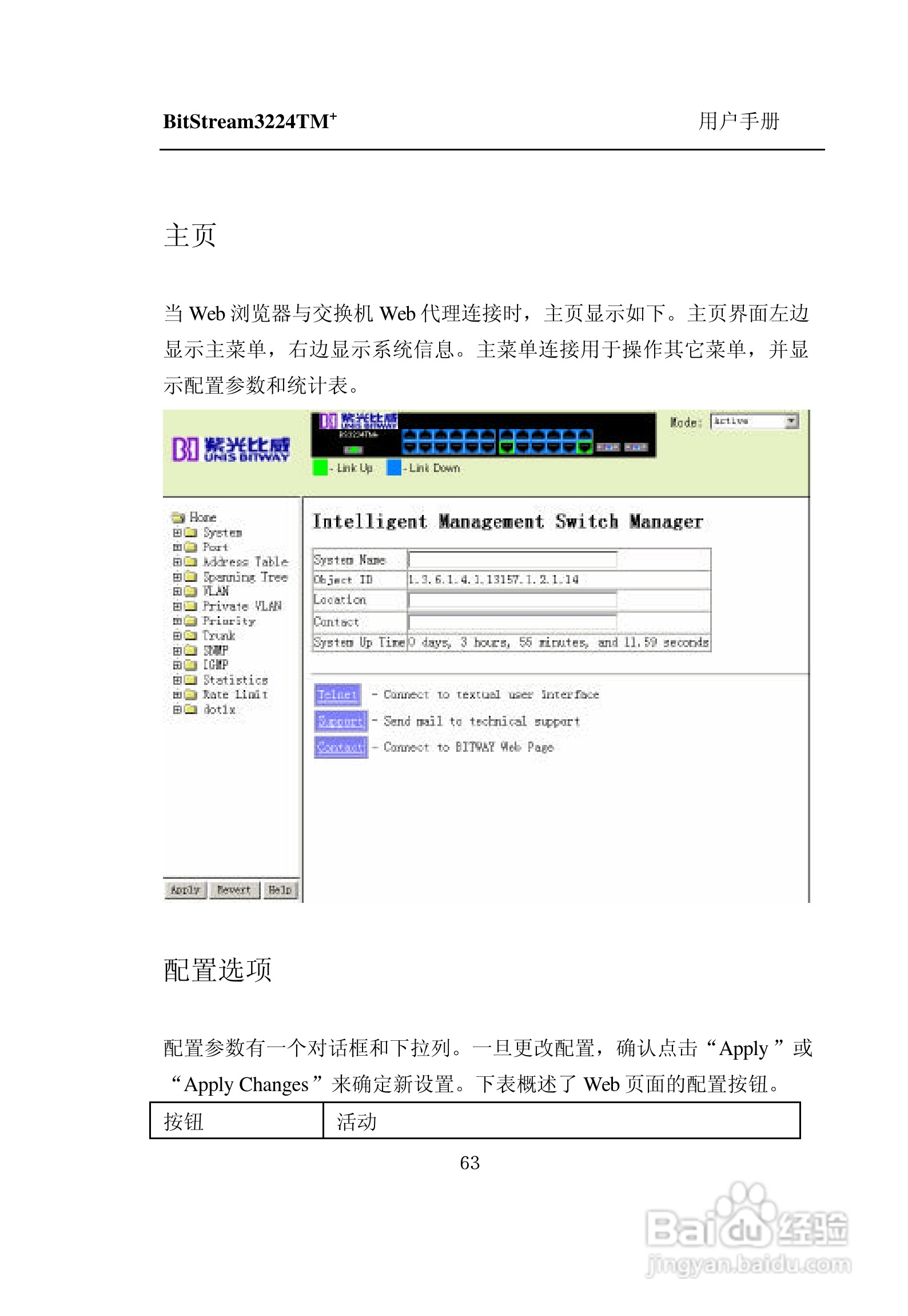 紫光比威 BitStream3224TM智能型快速以太网交换机用户:[7]