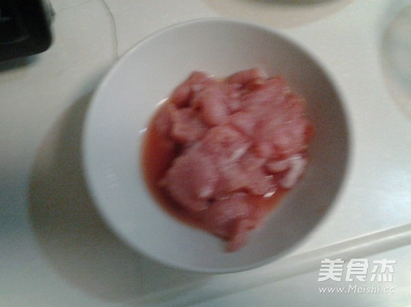 肉片芦笋的做法