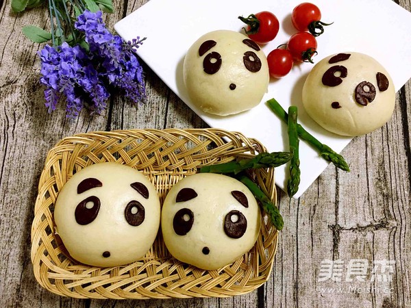 熊猫芝麻红糖包