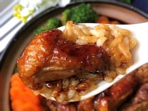 照烧鸡腿饭做法