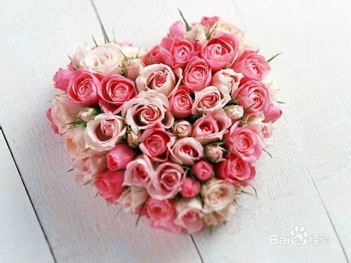 【PS】PS合成心形透明水晶盒中的粉色玫瑰花