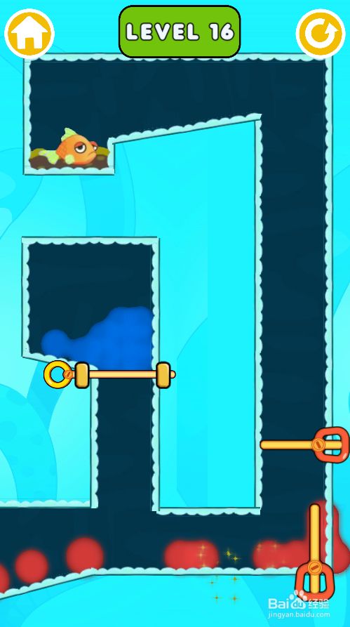 Fish Rescure的Level 16怎样通关