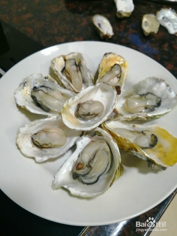 蒜蓉生蚝的吃法