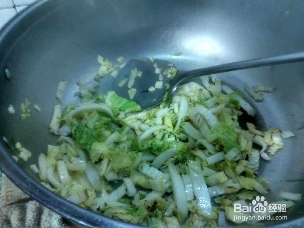 大白菜炒小根菜