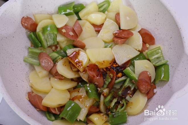 家常炒土豆片
