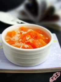 香纯酒酿木瓜汤
