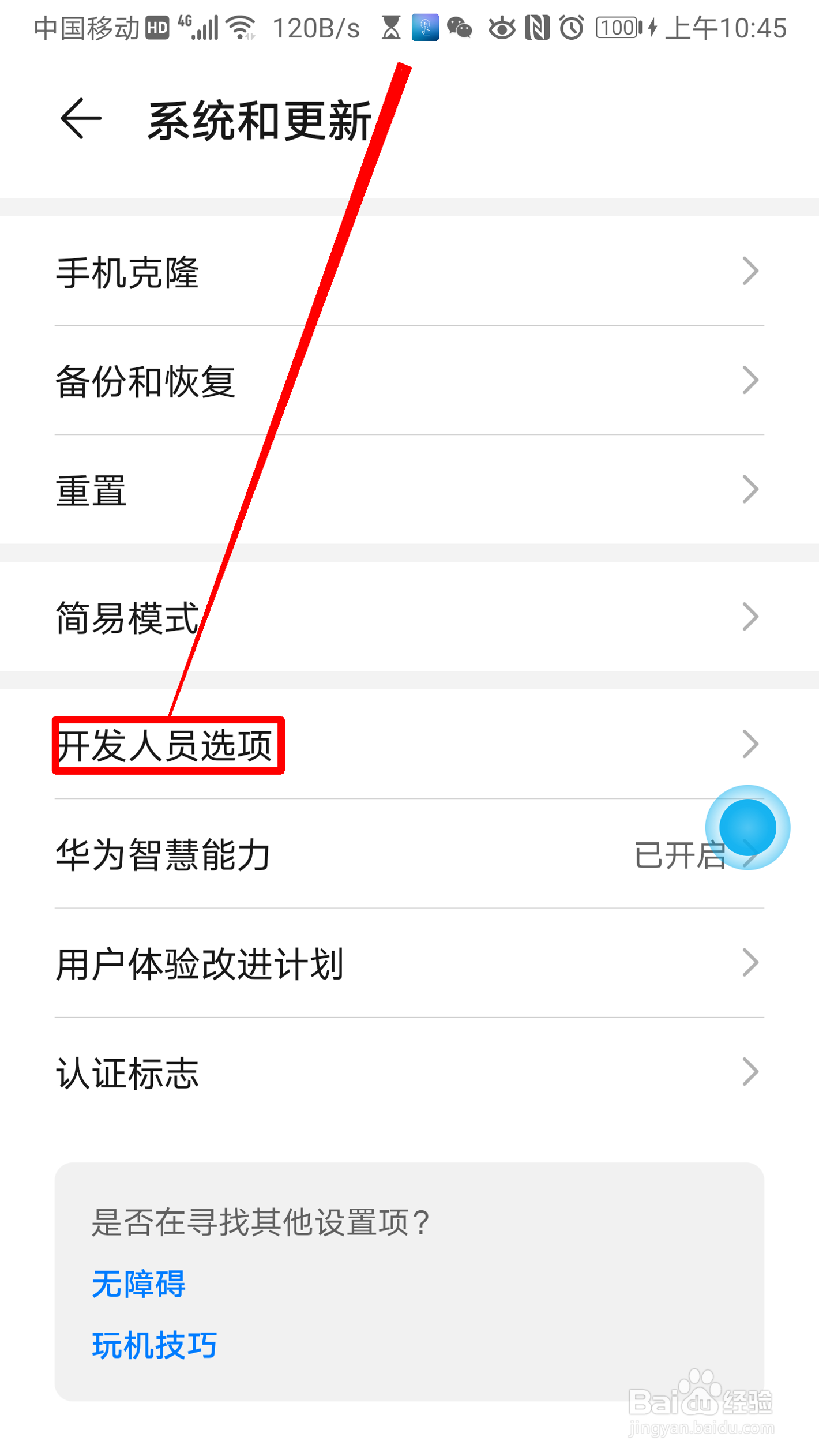 华为手机怎么设置显示GPU视图更新功能