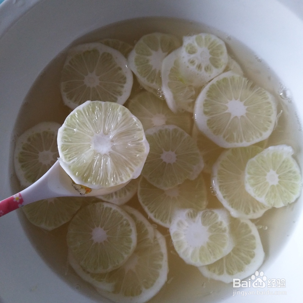 柠檬蜂蜜的简单做法