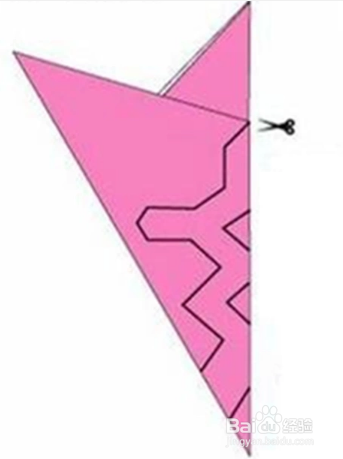 圣诞节的雪花剪纸怎么剪?