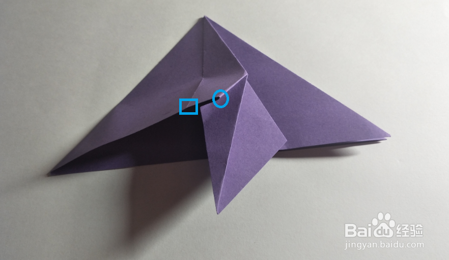 折纸：千纸鹤书签