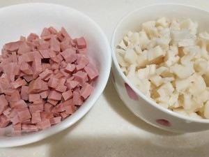 怎么做香肠藕丁汁饭