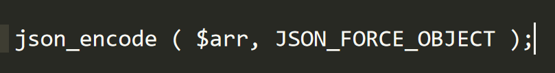 php输出json方法