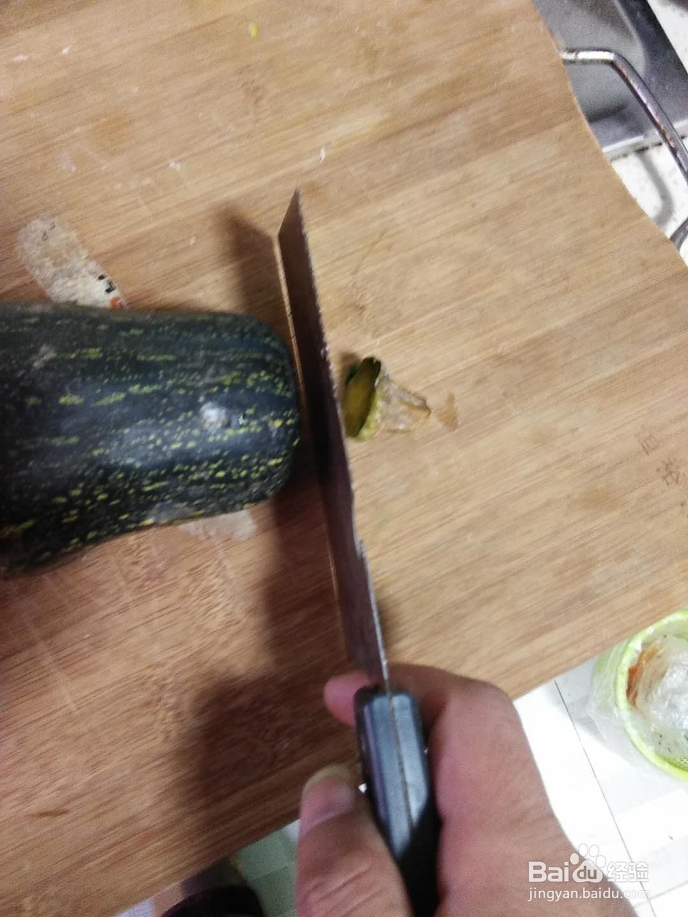 烹煮麻辣嫩南瓜