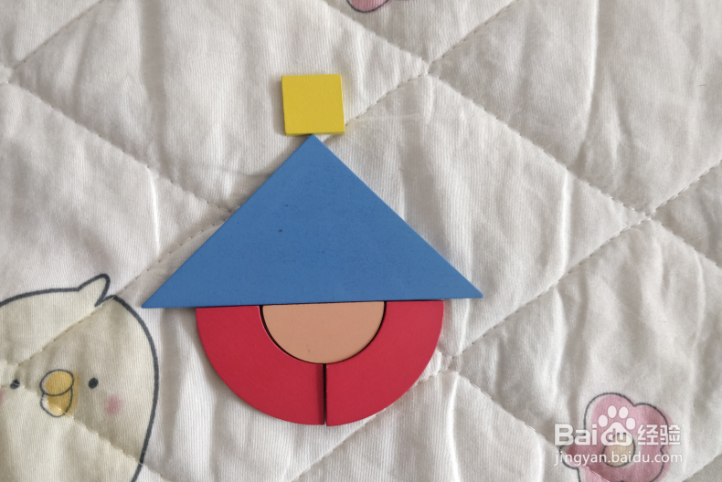 用幼儿积木怎么拼一盏吊灯