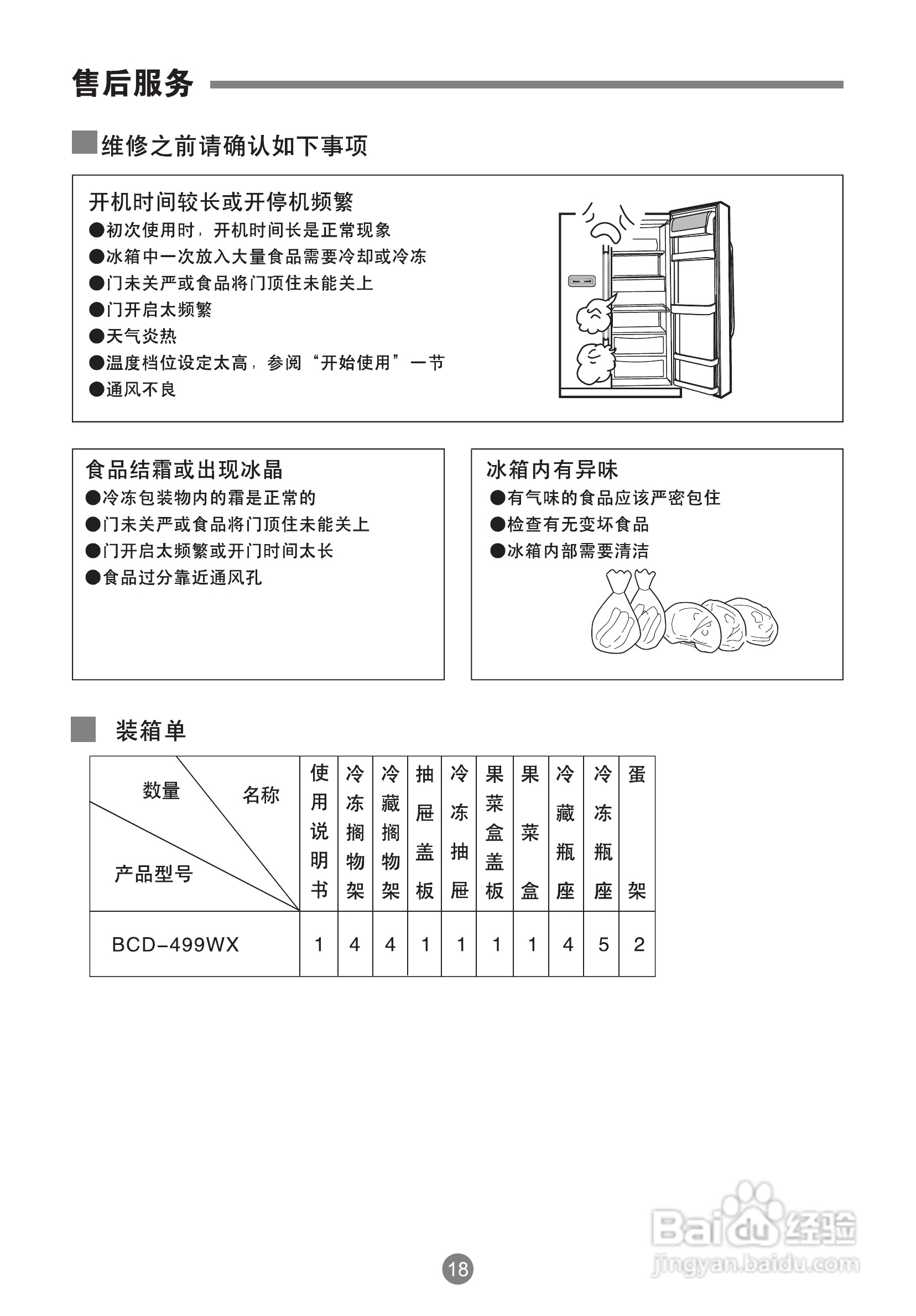 海尔BCD-499WX电冰箱使用说明书:[2]