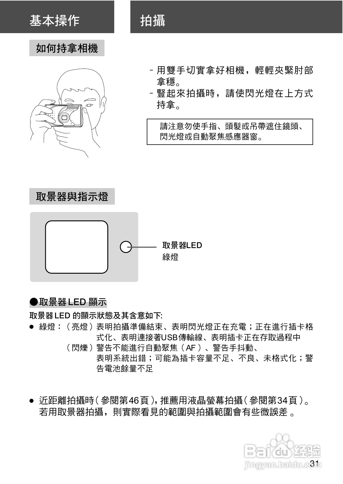 柯尼卡美能达 DiMAGE G400数码相机中文说明书:[4]
