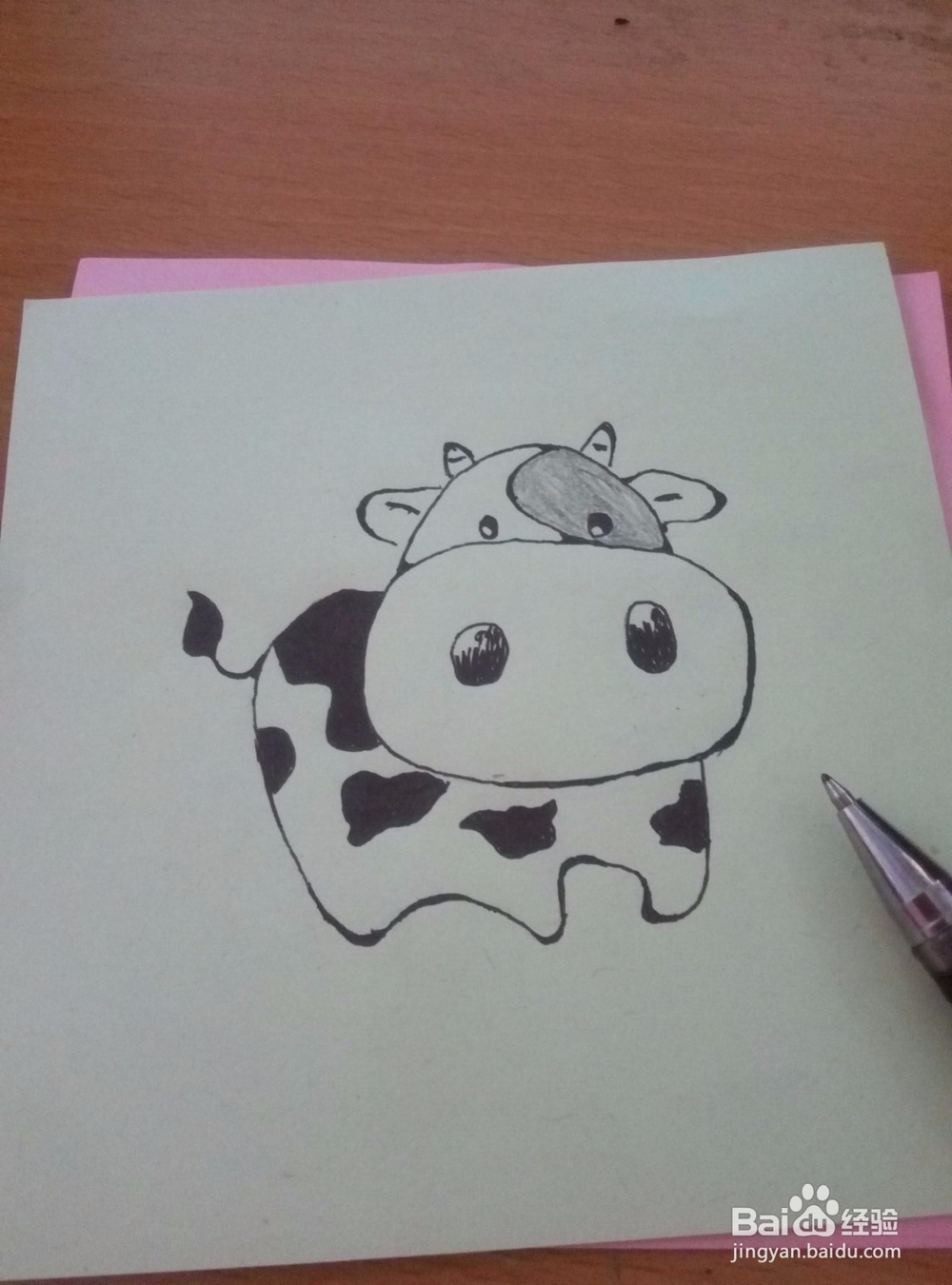 <b>怎样画出一头萌萌的奶牛</b>