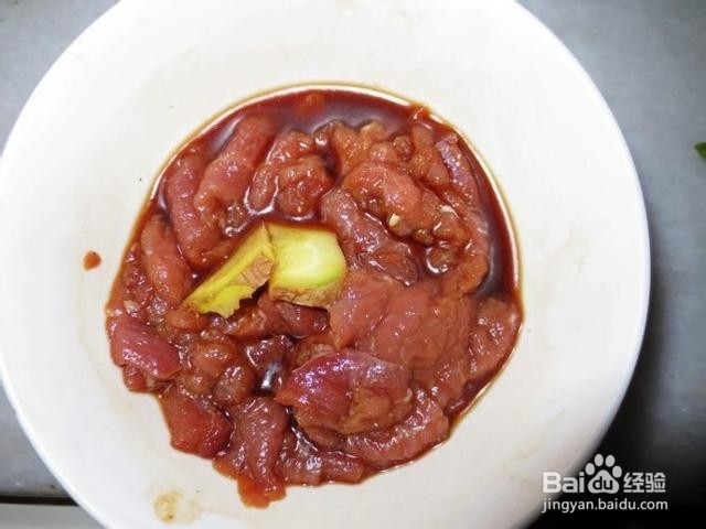 青椒炒肉的制作