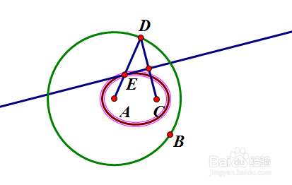 利用几何画板根据定义法画椭圆
