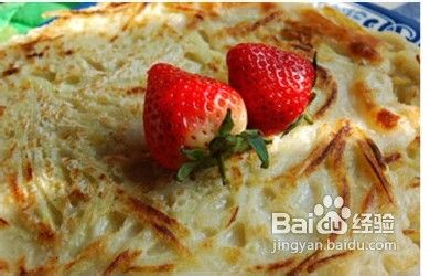 好吃的金丝土豆饼