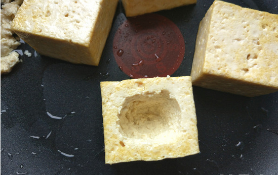 扇贝蝴蝶虾蒸豆腐