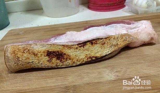 猪皮上的毛怎么去掉?