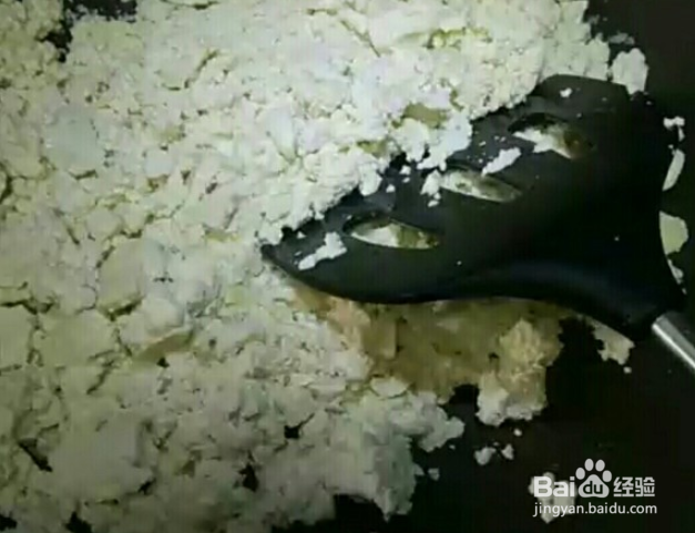 鸡刨豆腐的做法