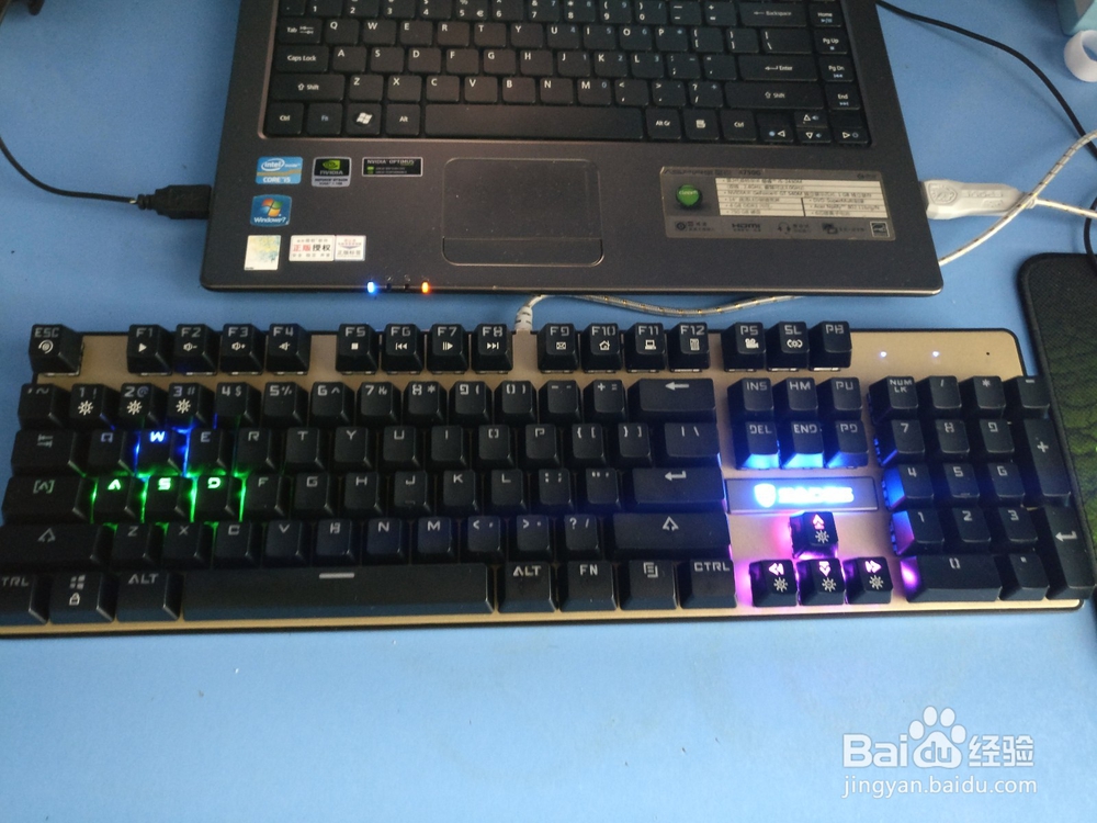 塞德斯烽影机械键盘开箱